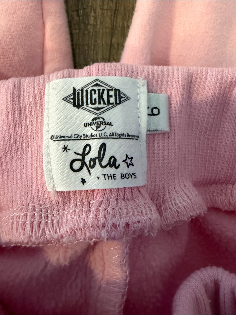 Lola + the boys Pink 'Wicked' Sequin Hoodie & Jogger Set size kids 6 - Picture 9 of 9